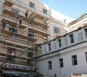Ремонт и реконструкция фасадов зданий в Санкт-Петербурге